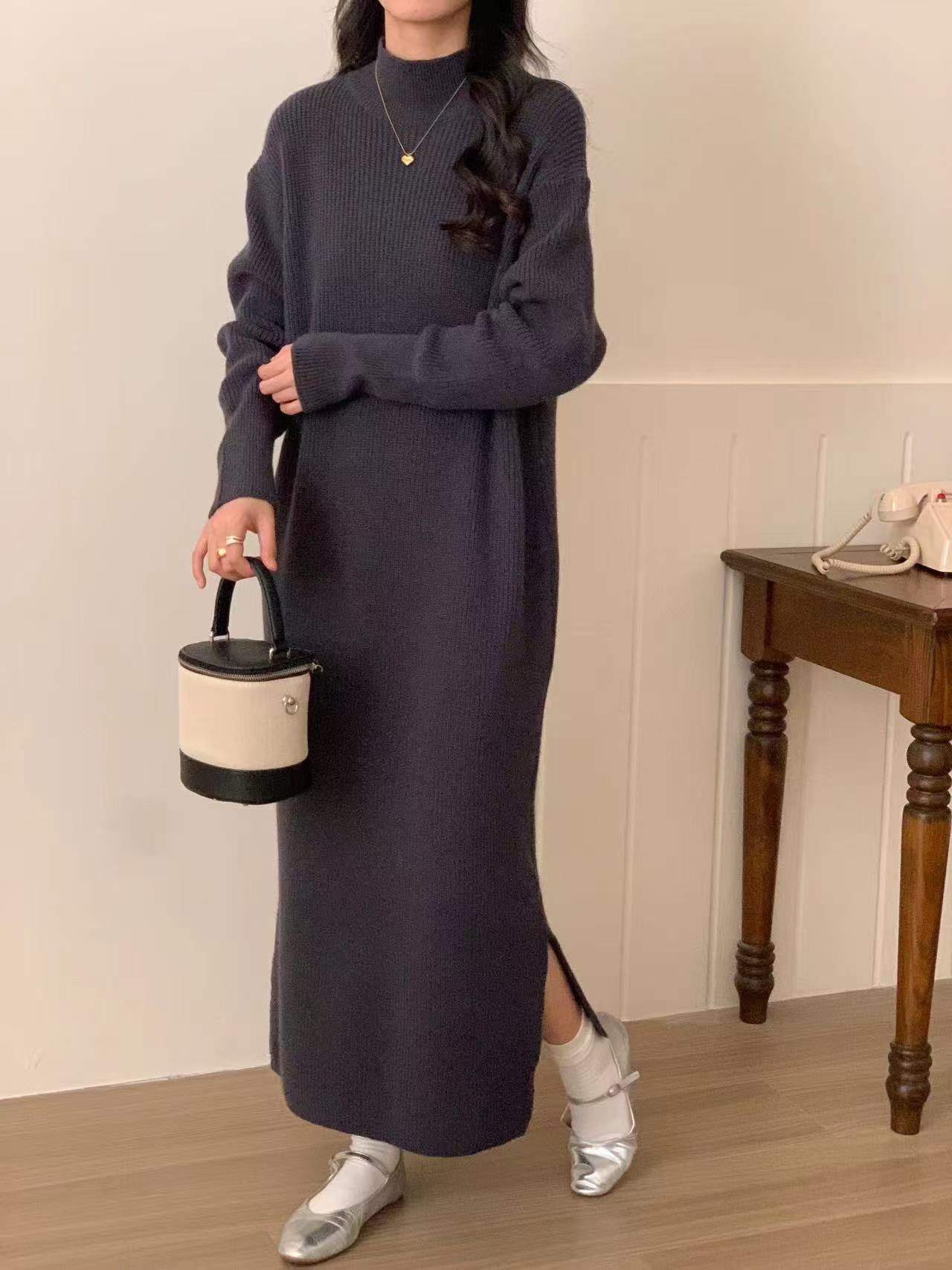 "Warm Hug" - Sweater Dress