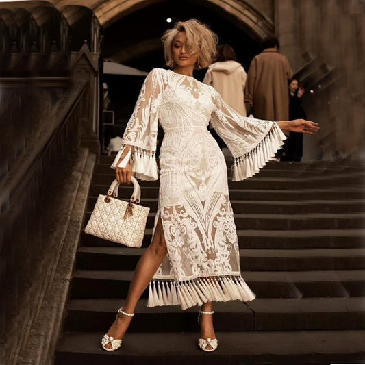 Modern Tassel Dress - Dari Dress