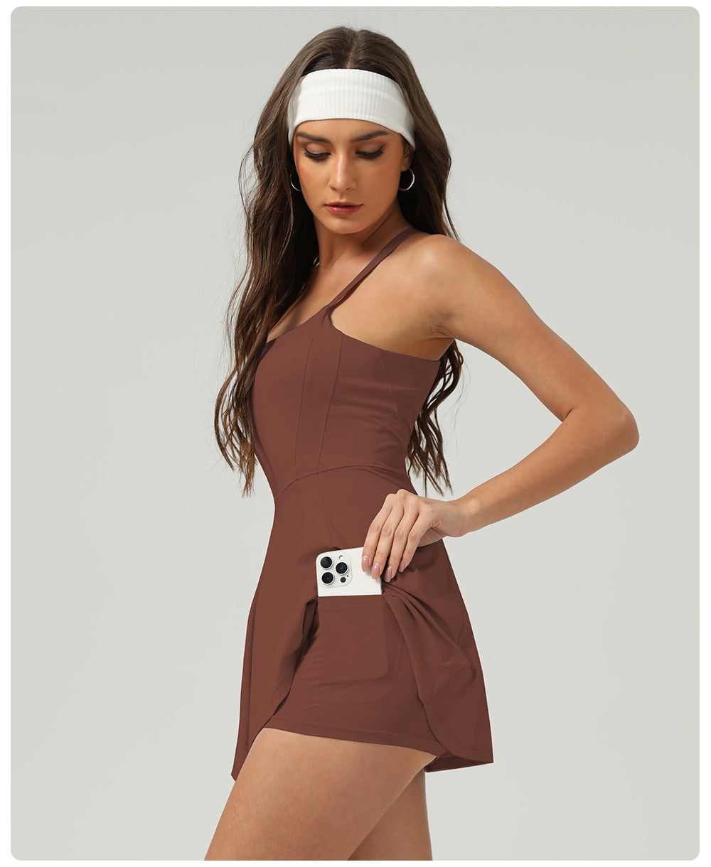 Quick-Dry Tennis Sports Dress