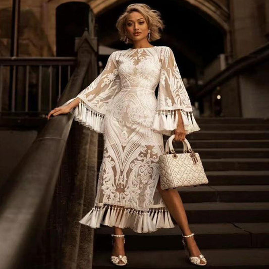 Modern Tassel Dress - Dari Dress