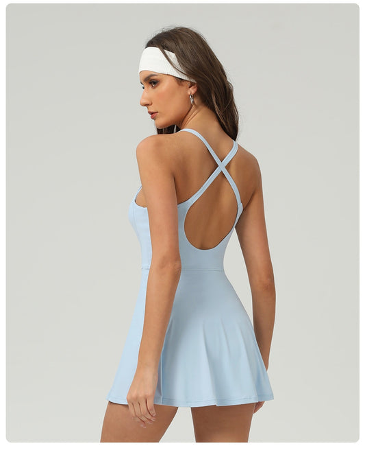 Quick-Dry Tennis Sports Dress