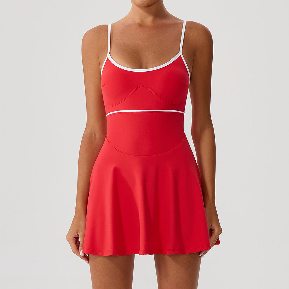 Athletic Color Block Sports Dress
