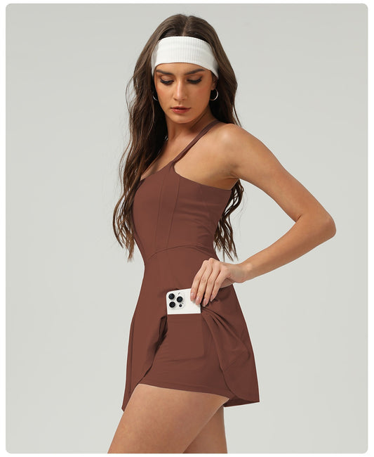 Quick-Dry Tennis Sports Dress